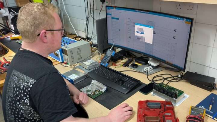 Tom Perry Repairing ECUs